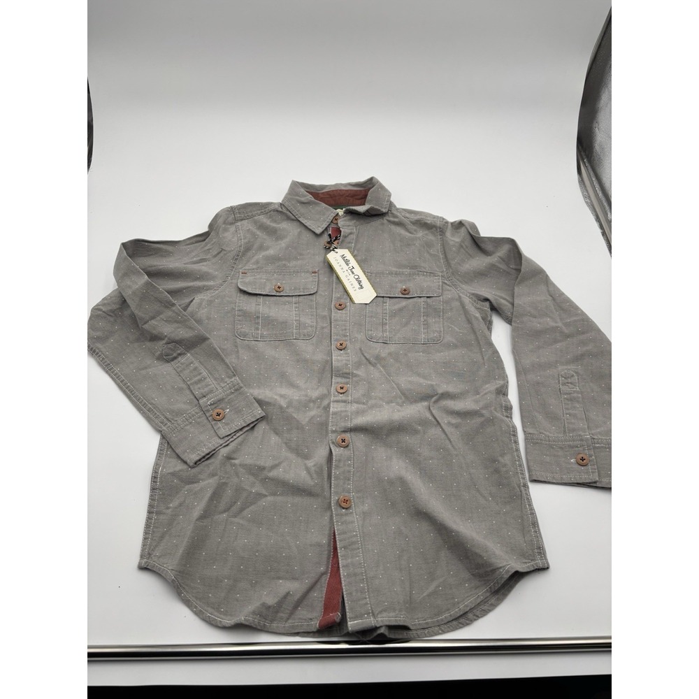 NWT Matilda Jane Long Sleeve Shirt Boy Size 10